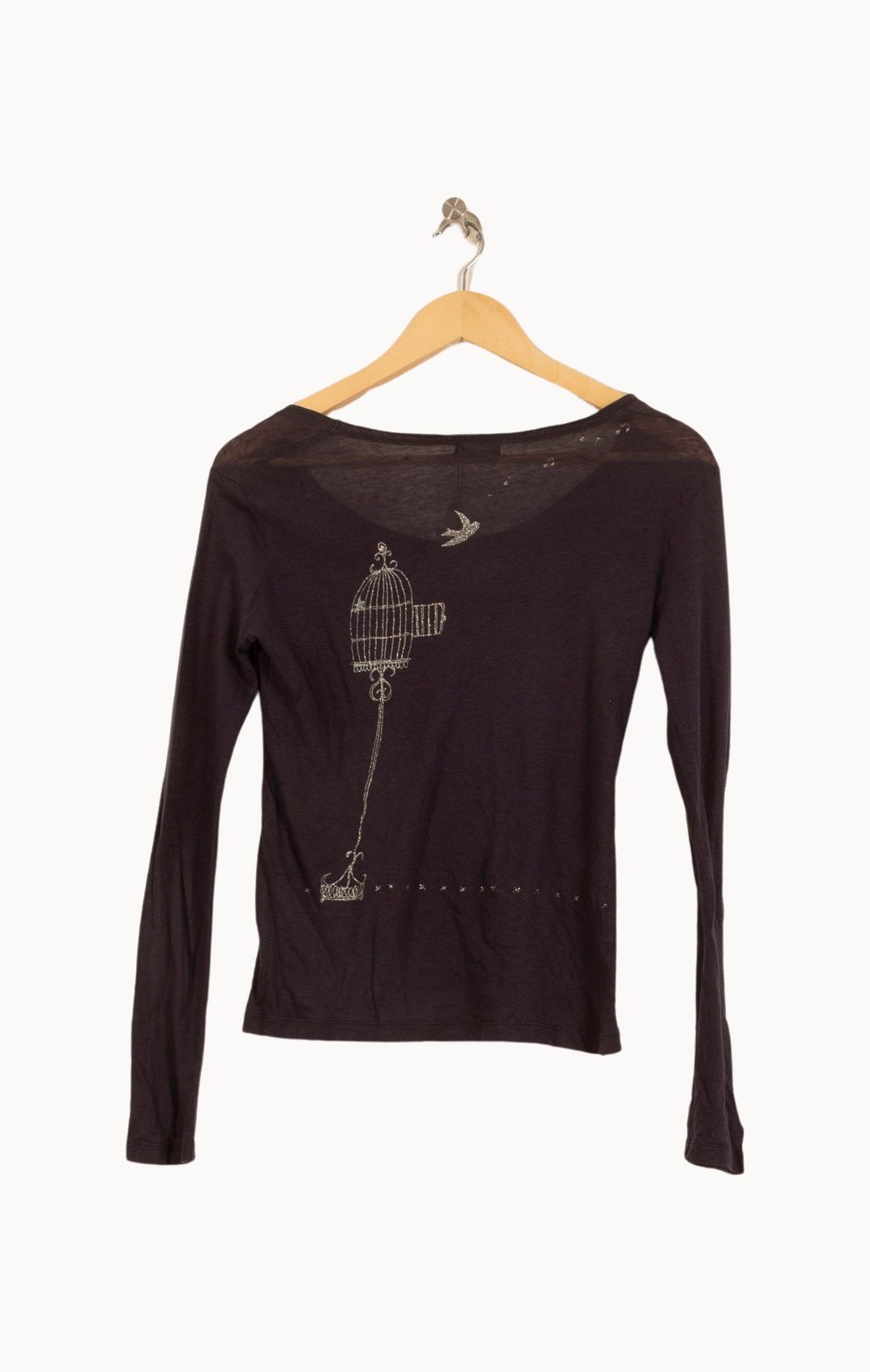 T-shirt Manches Longues Bleu - Taille M/38 de la marque Des petits hauts | RVLI0756 - Vendu par Paradigme - Image 4