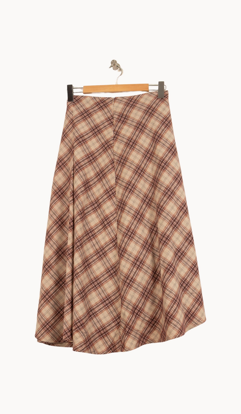 Jupe Longue Beige et Marron - Taille S/36 de la marque Maje | PARAD39562 - Vendu par Paradigme - Image 4