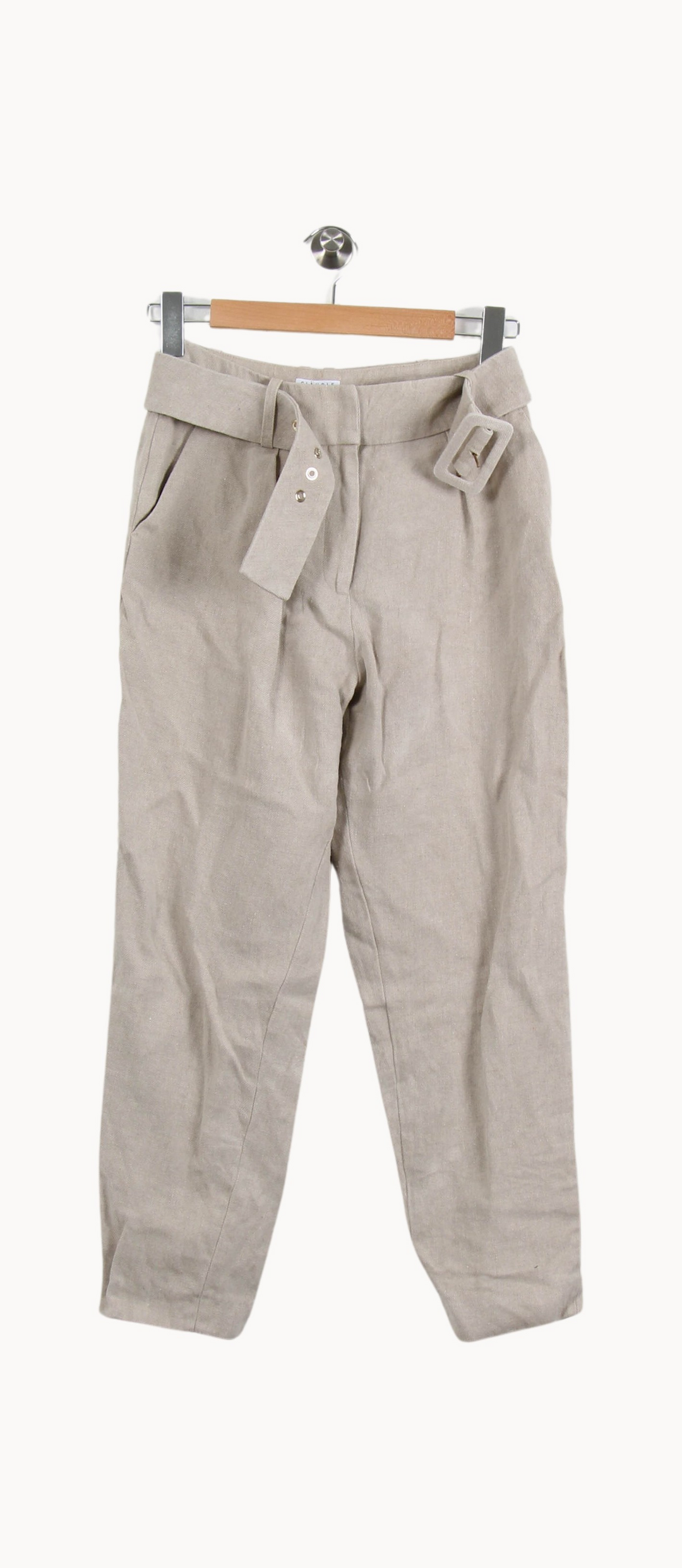 Pantalon Beige - Taille S/36 de la marque Claudie Pierlot | PARAD63368 - Vendu par Paradigme - Image 2