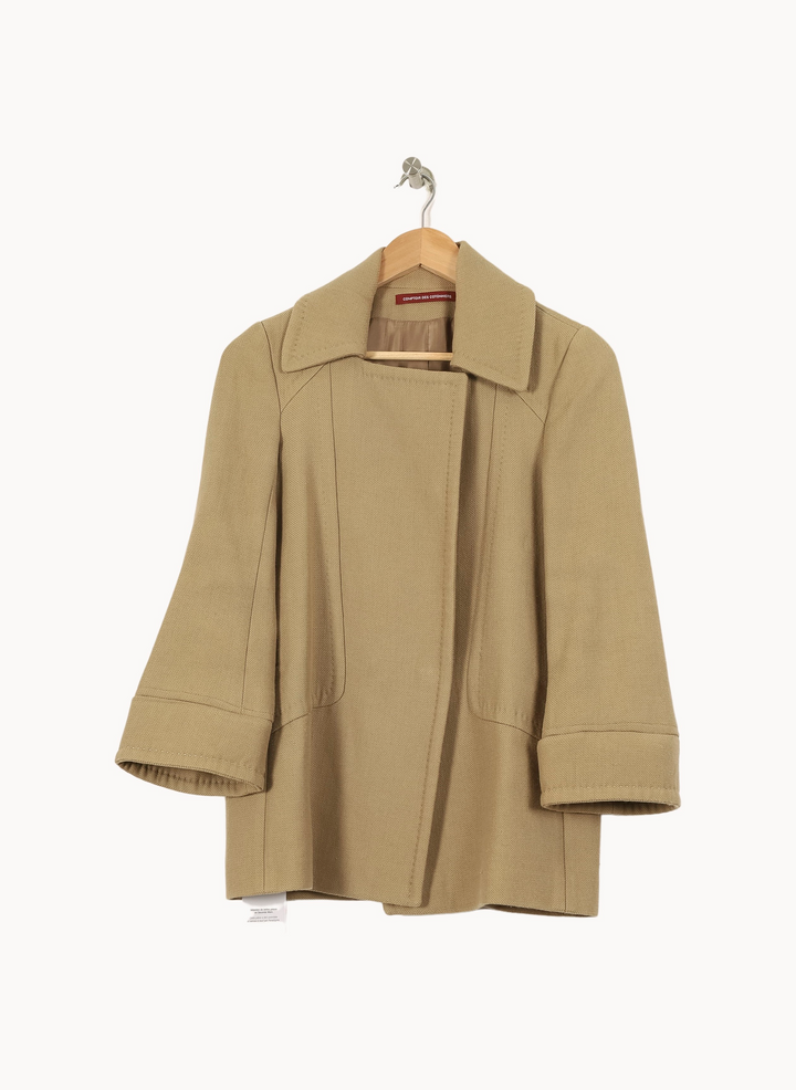 Manteau Beige - Taille XS/34 de la marque Comptoir des Cotonniers | PARAD67826 - Vendu par Paradigme - Image 2