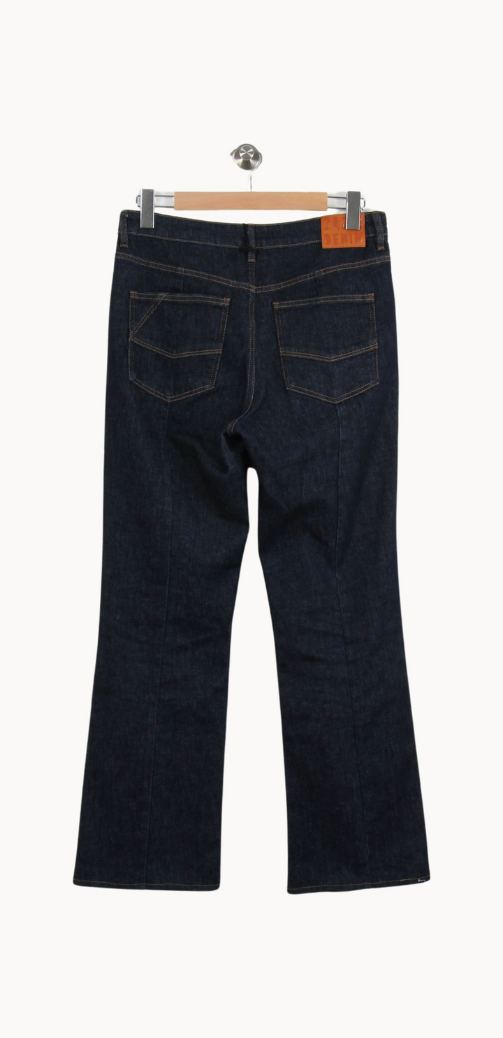 Jean Évasé Bleu - Taille M/38 de la marque Zadig&Voltaire | PARAD67128 - Vendu par Paradigme - Image 4