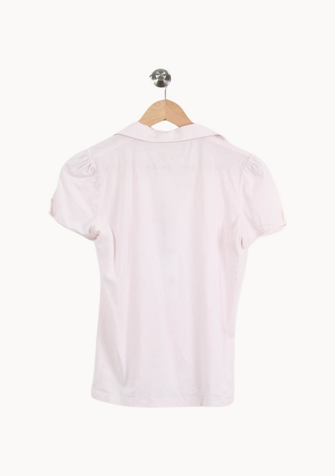 Polo Rose - Taille M/38 de la marque Caroll | PARAD55255 - Vendu par Paradigme - Image 4