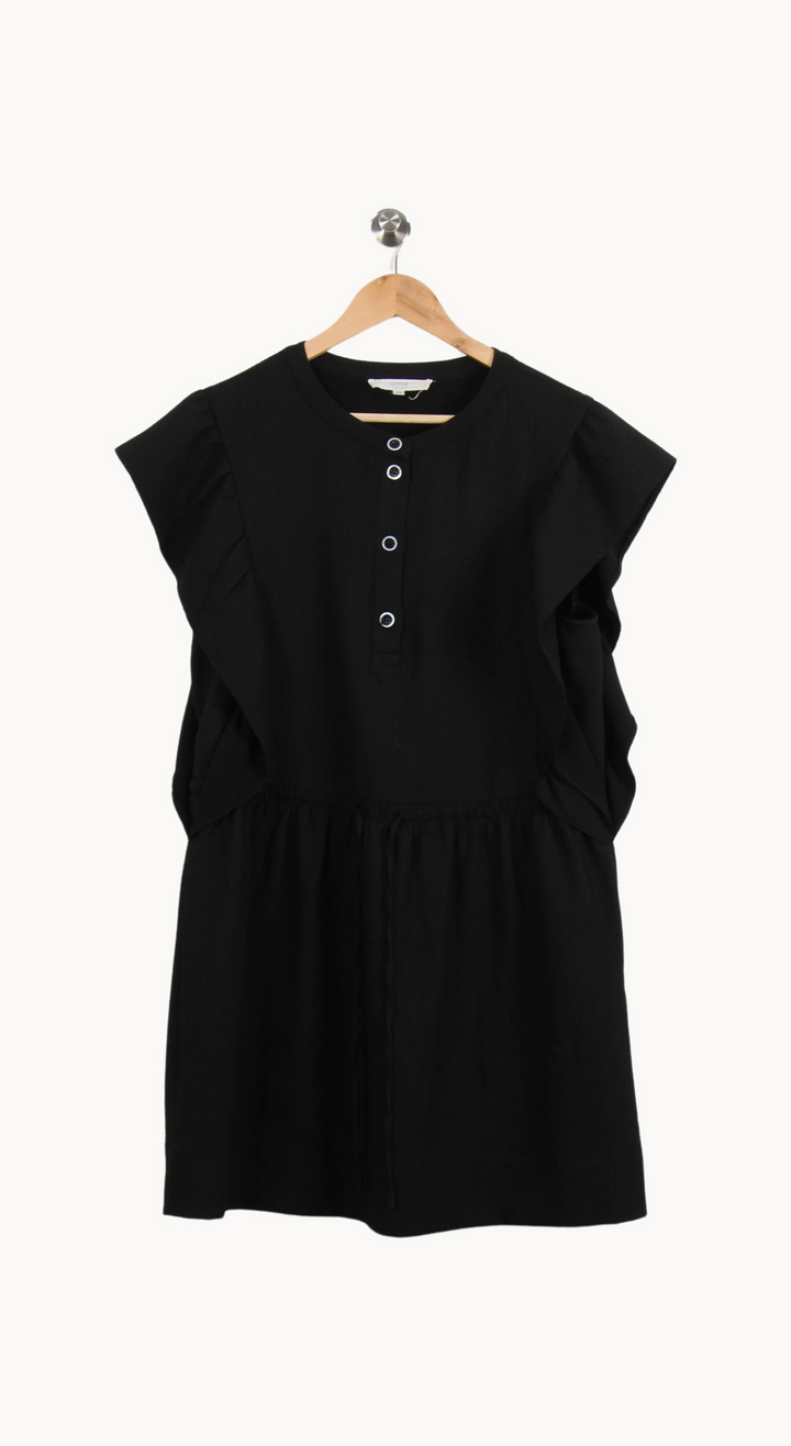 Robe Noire - Taille L/40 de la marque Vanessa Bruno - Athé | PARAD50971 - Vendu par Paradigme - Image 2