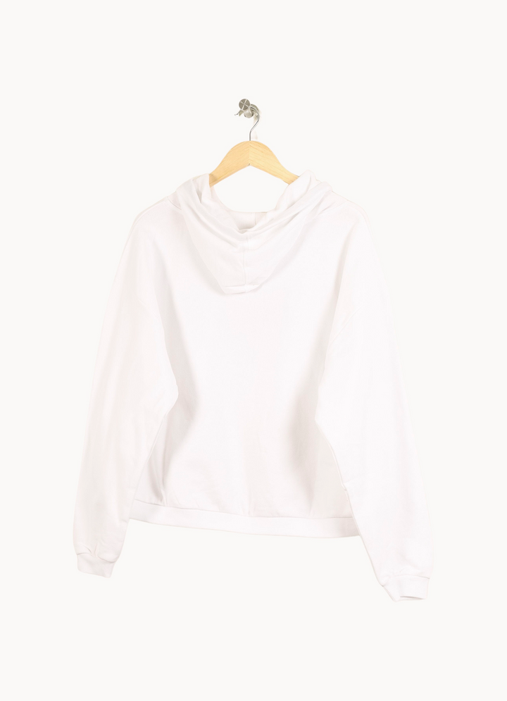 Sweat à Capuche Blanc - Taille M/38 de la marque Imprevu | PARAD33344 - Vendu par Paradigme - Image 4