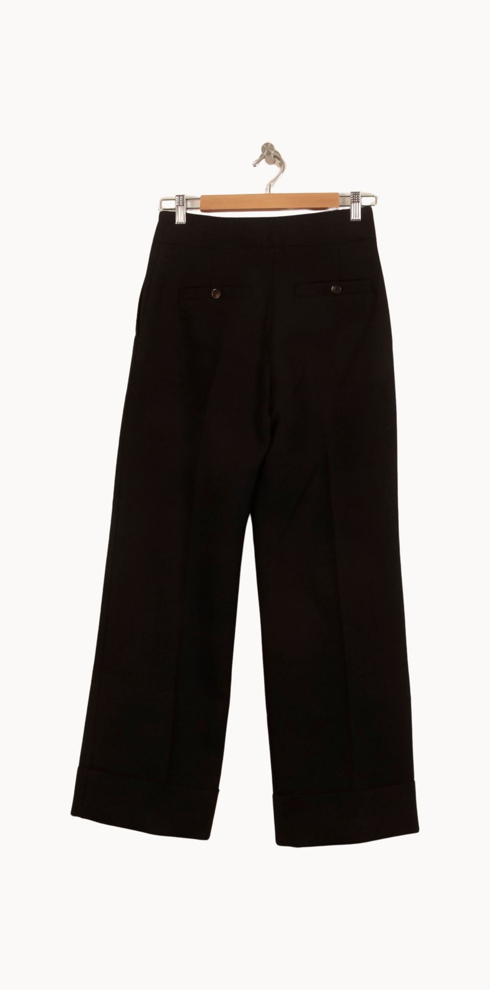 Pantalon Noir - Taille S/36 de la marque Sézane | PARAD63968 - Vendu par Paradigme - Image 4