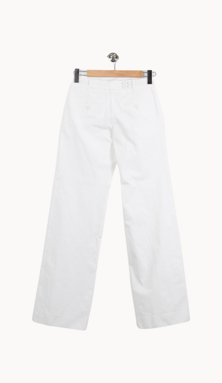 Pantalon Blanc - Taille S/36 de la marque Comptoir des Cotonniers | PARAD51384 - Vendu par Paradigme - Image 4