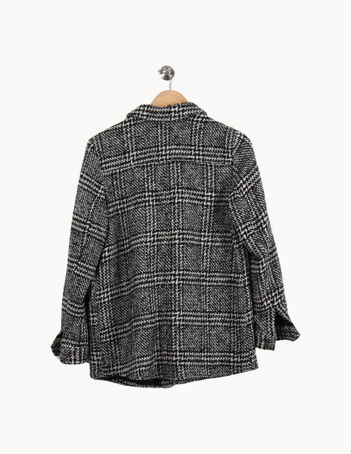 Veste Noire et Blanche - Taille S/36 de la marque Maison 123 | PARAD69372 - Vendu par Paradigme - Image 4