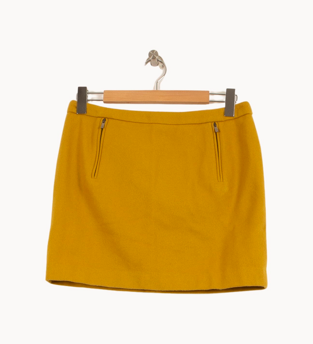 Jupe Courte Jaune - Taille L/40 de la marque Comptoir des Cotonniers | PARAD53558 - Vendu par Paradigme - Image 2