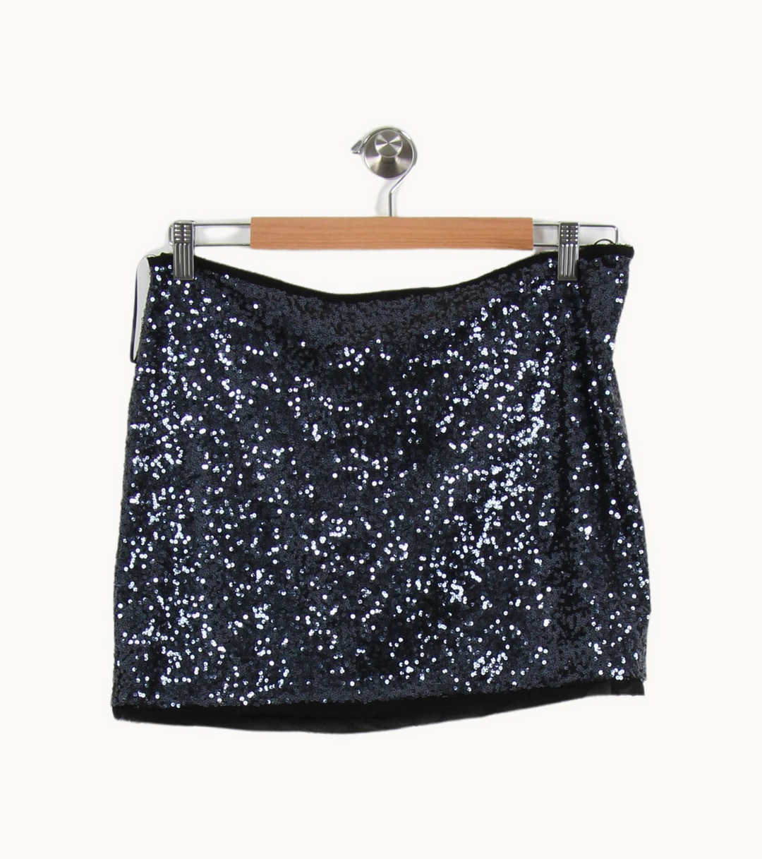Jupe Pailletée Noire - Taille L/40 de la marque Vanessa Bruno - Athé | PARAD67597 - Vendu par Paradigme - Image 2