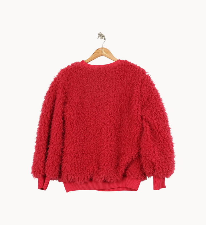 Sweat Pelucheux Rose - Taille S/36 de la marque Imprevu | PARAD67519 - Vendu par Paradigme - Image 4