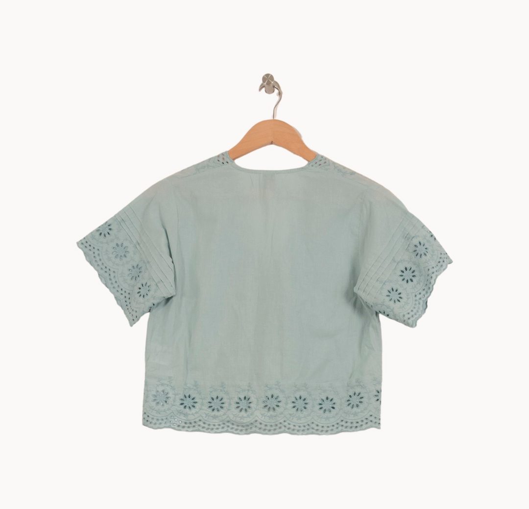 Blouse Bleue - Taille S/36 de la marque Petite Mendigote | PARAD53601 - Vendu par Paradigme - Image 4