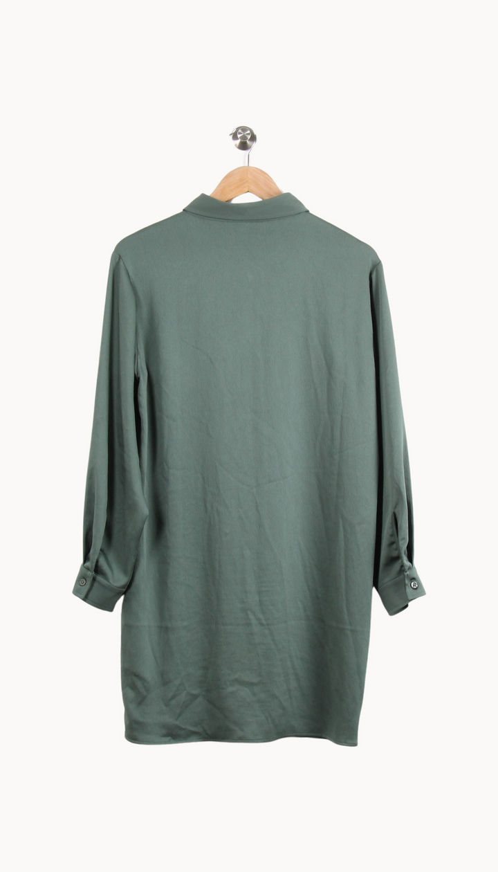 Robe Chemise Verte - Taille M/38 de la marque ba&sh | PARAD44960 - Vendu par Paradigme - Image 4