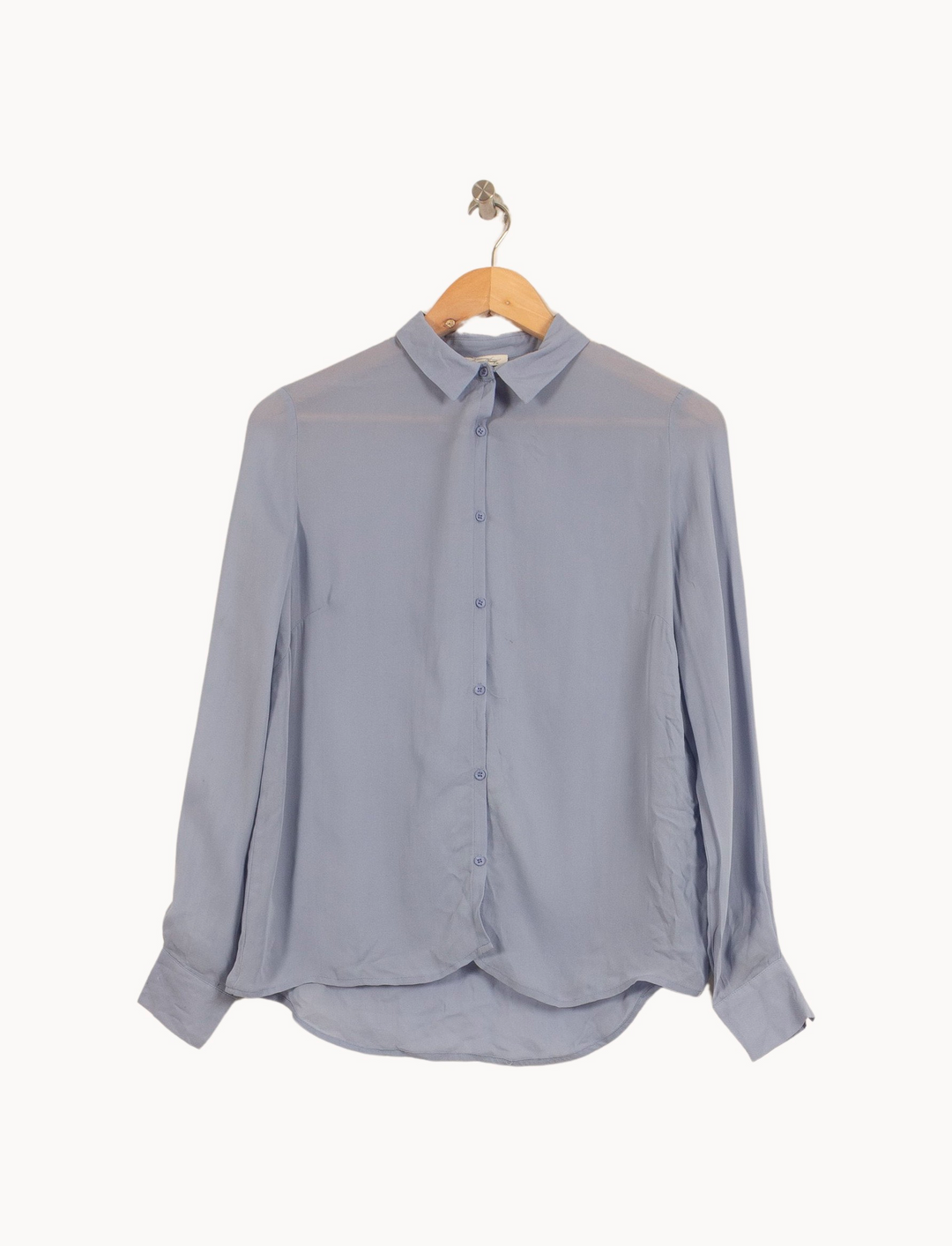 Chemise Bleue - Taille M/38 de la marque American Vintage | PARAD20756 - Vendu par Paradigme - Image 2