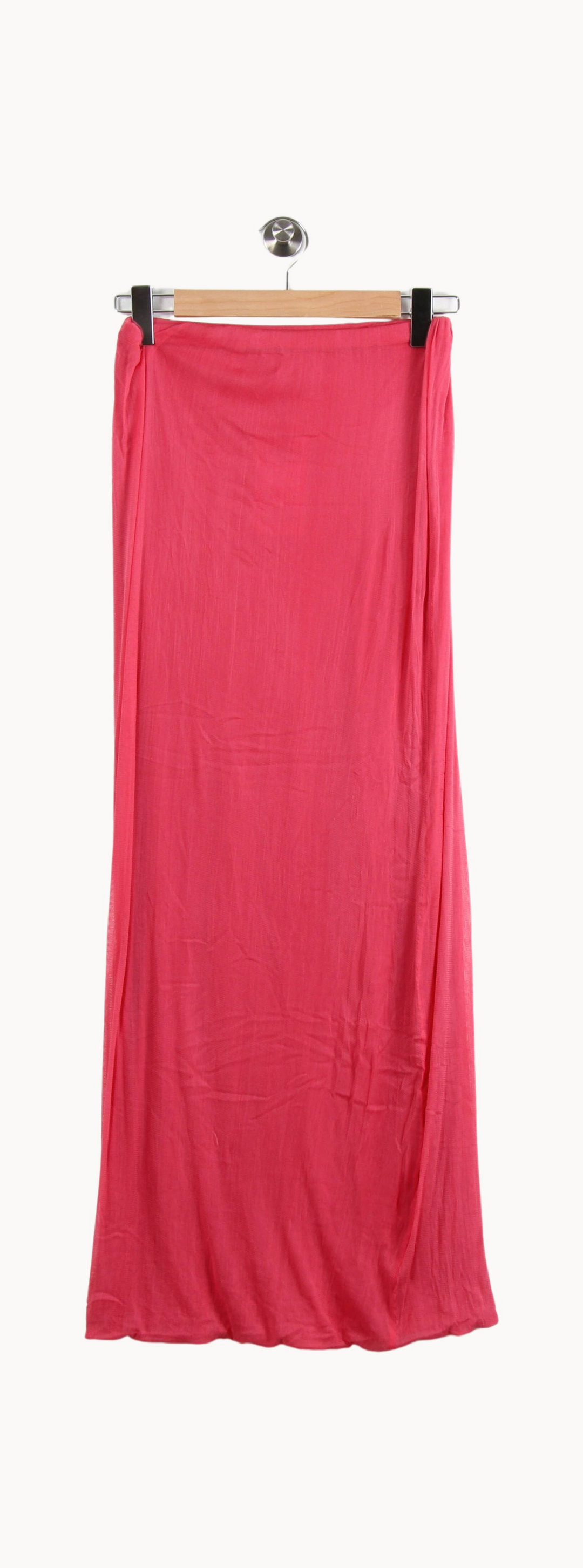 Jupe Longue Rose - Taille S/36 de la marque Maje | PARAD44741 - Vendu par Paradigme - Image 2