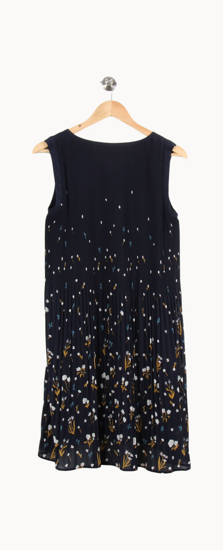 Robe Midi Bleu et Jaune - Taille M/38 de la marque Comptoir des Cotonniers | PARAD65108 - Vendu par Paradigme - Image 4