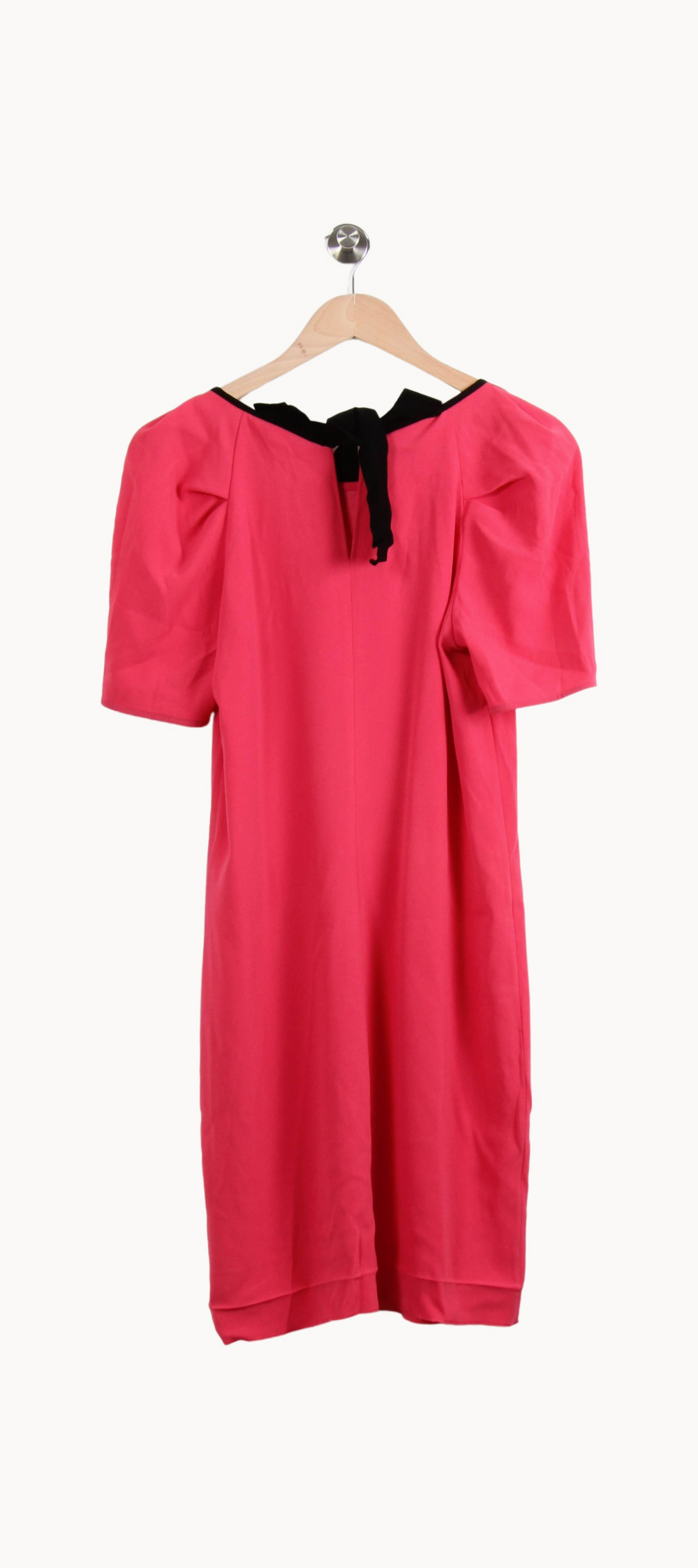 Robe Droite Rose - Taille S/36 de la marque Claudie Pierlot | PARAD53478 - Vendu par Paradigme - Image 4