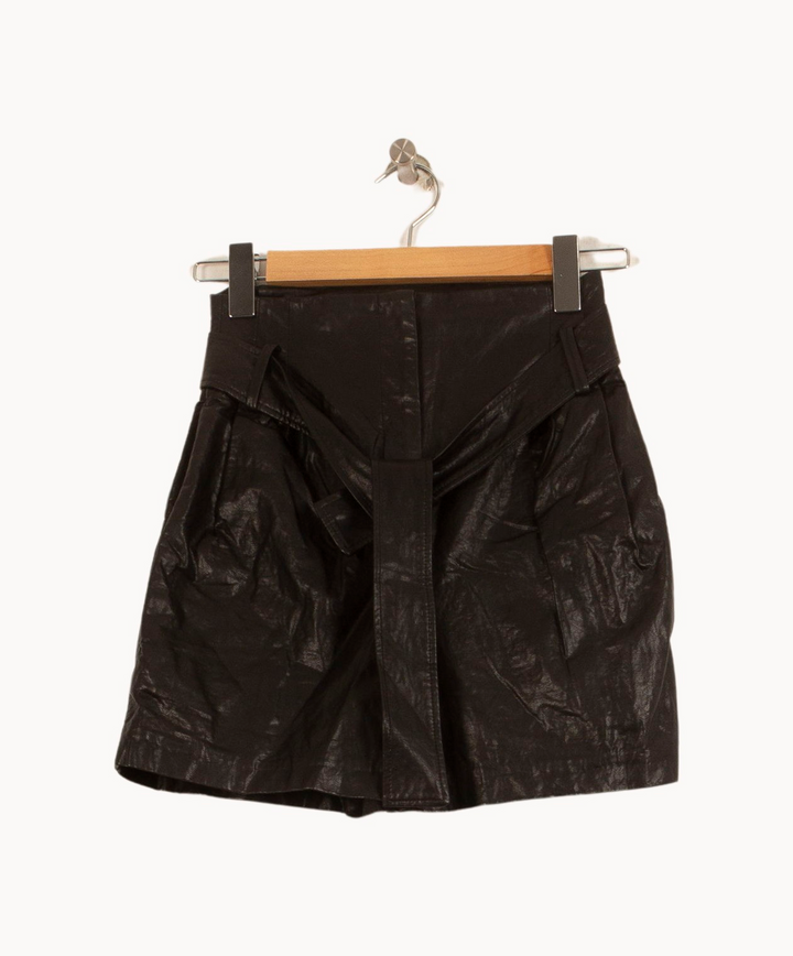 Jupe Courte Noire - Taille XS/34 de la marque ba&sh | PARAD62708 - Vendu par Paradigme - Image 2