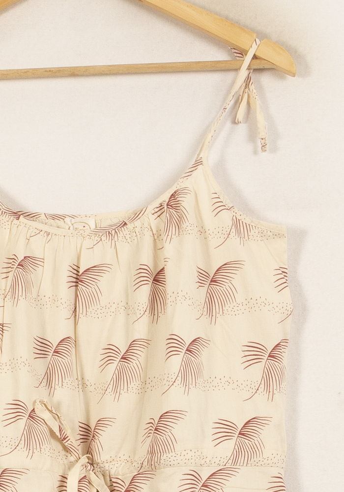 Robe Longue Beige et Rouge - Taille M/38 de la marque Des petits hauts | PARAD64187 - Vendu par Paradigme - Image 3