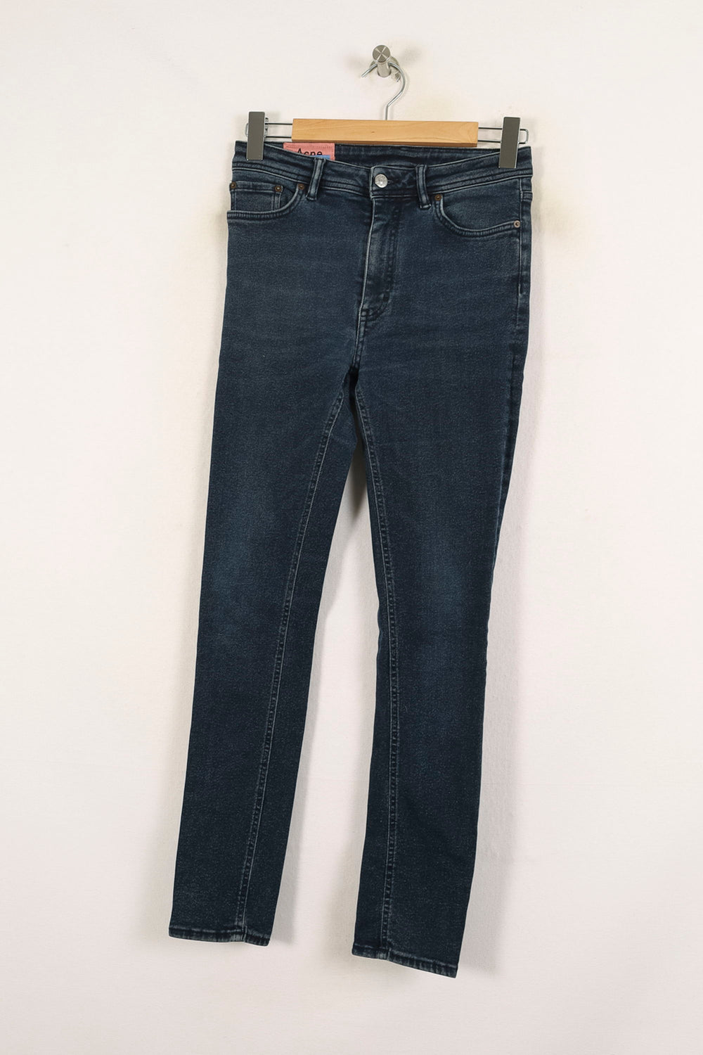 Jean Slim Bleu - Taille M/38 de la marque Acne Studios | PARAD73150 - Vendu par Paradigme - Image 2