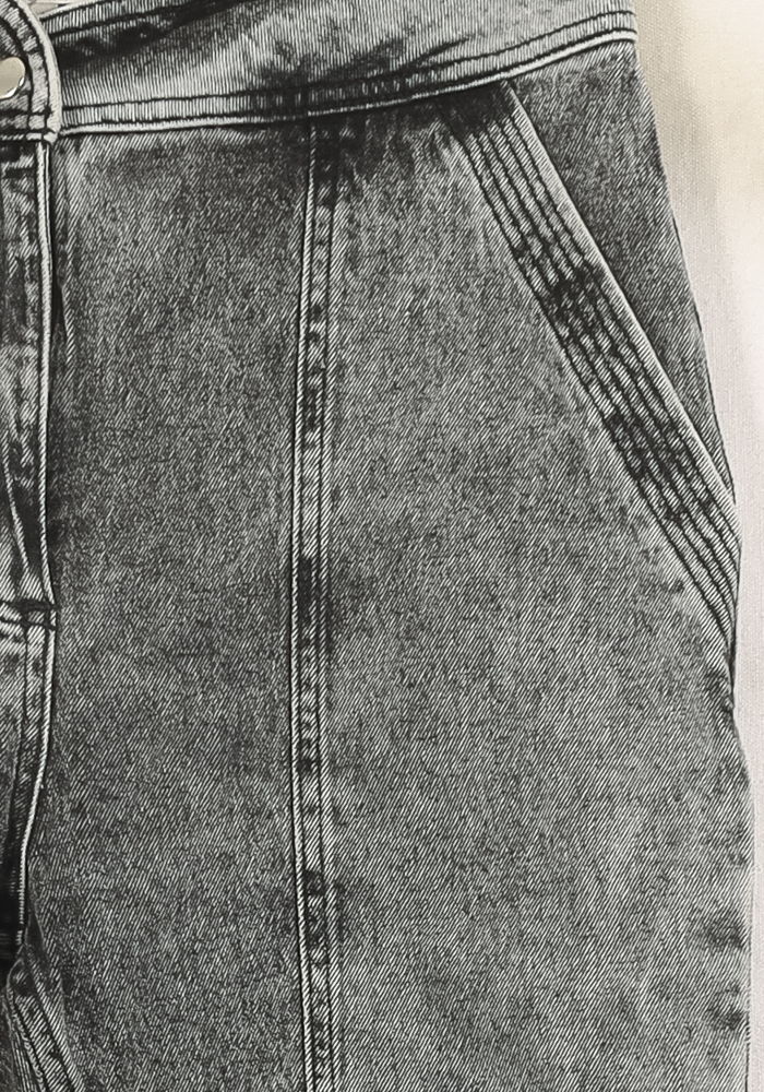 Jean Gris - Taille S/36 de la marque ba&sh | PARAD50909 - Vendu par Paradigme - Image 3