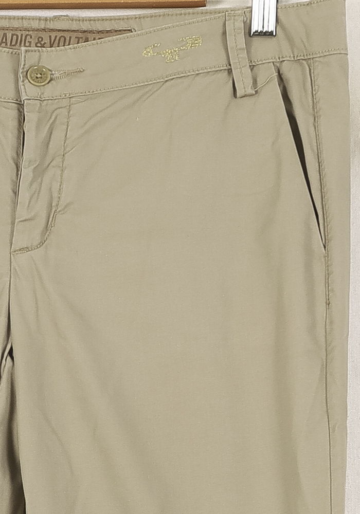 Pantalon Beige - Taille M/38 de la marque Zadig&Voltaire | PARAD52221 - Vendu par Paradigme - Image 3