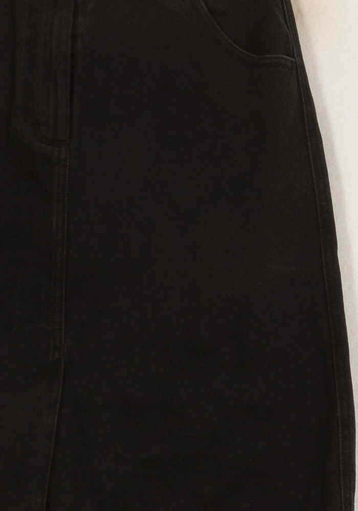 Jupe en Jean Noire - Taille XL/42 de la marque Léon & Harper | PARAD50152 - Vendu par Paradigme - Image 3