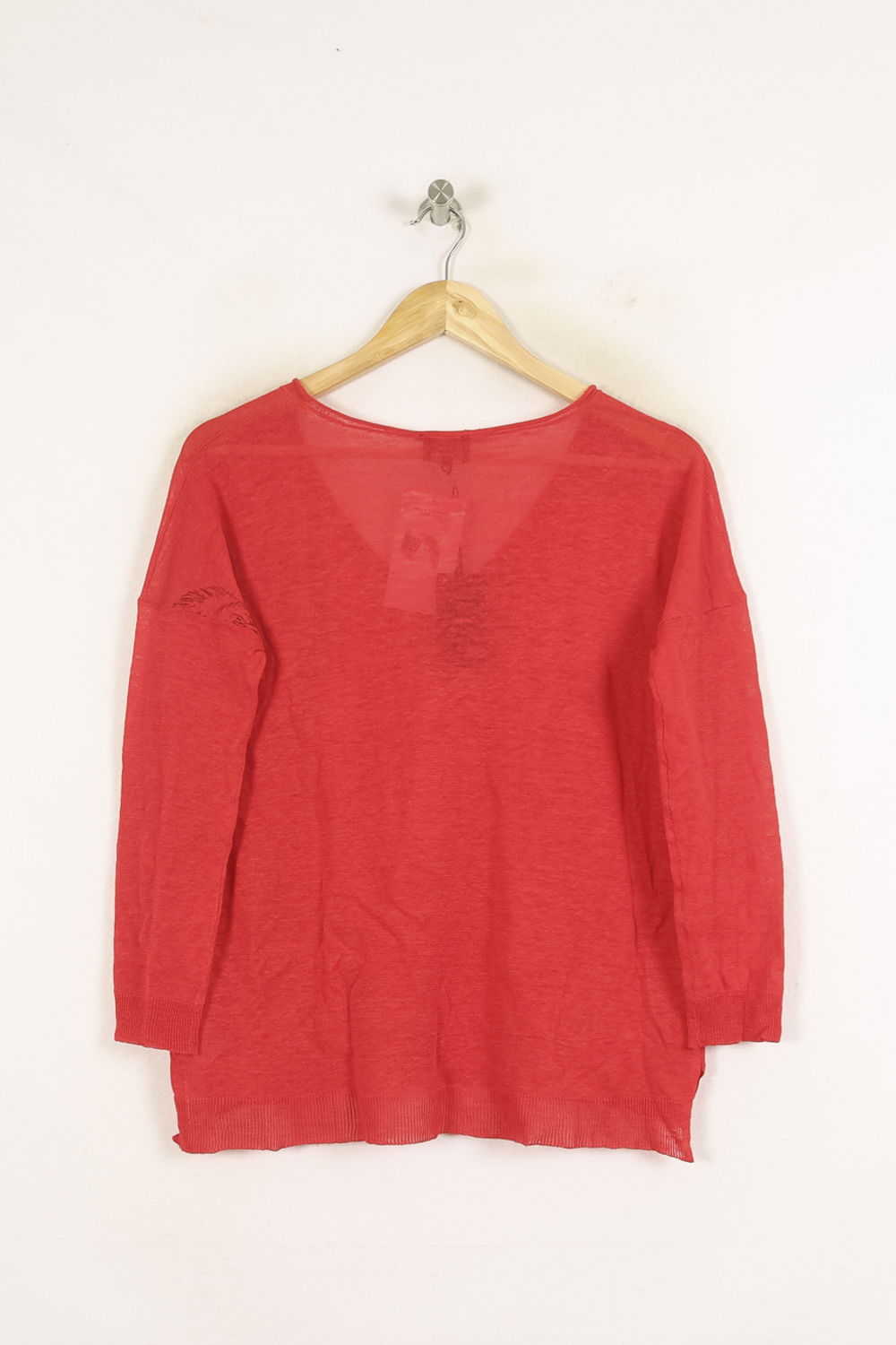Pull Rouge - Taille S/36 de la marque Bérénice | PARAD73288 - Vendu par Paradigme - Image 4