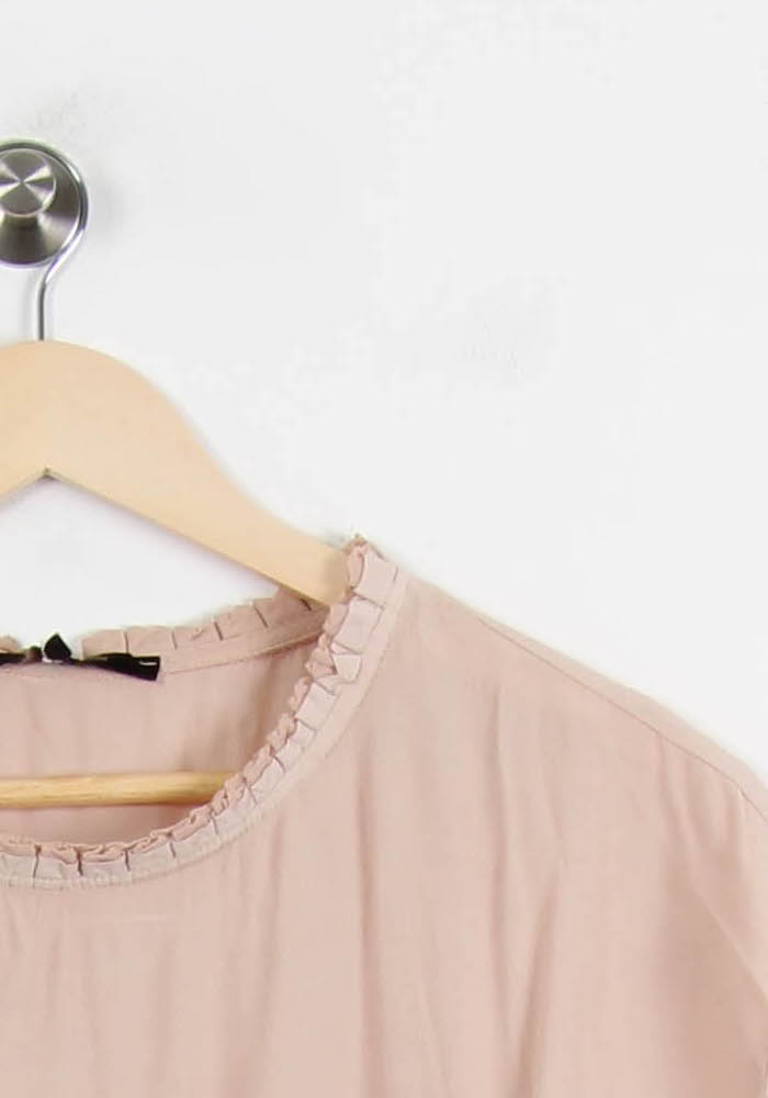 Blouse Beige - Taille L/40 de la marque La Fée Maraboutée | PARAD62309 - Vendu par Paradigme - Image 3