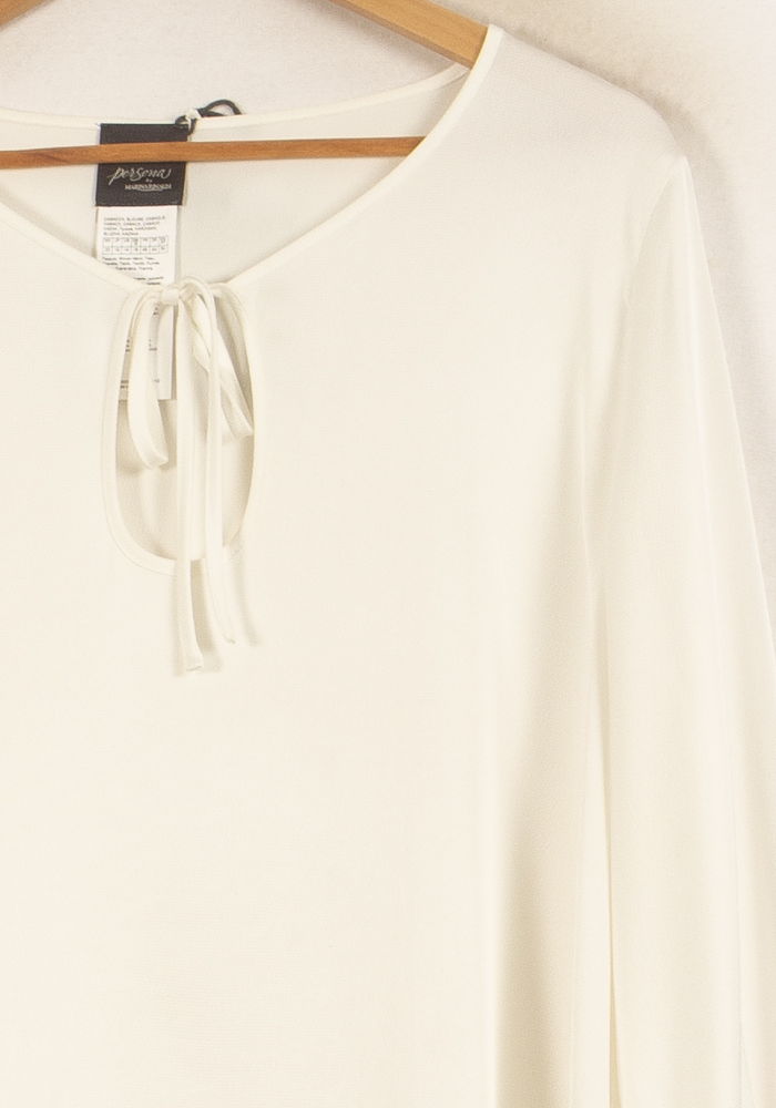 Blouse Blanche - Taille XL/42 de la marque Marina Rinaldi | PARAD64953 - Vendu par Paradigme - Image 3