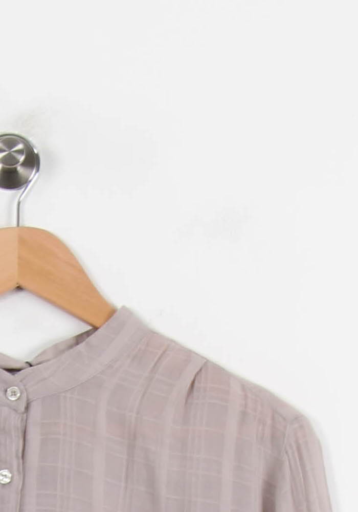 Chemise Grise - Taille M/38 de la marque American Vintage | PARAD69211 - Vendu par Paradigme - Image 3