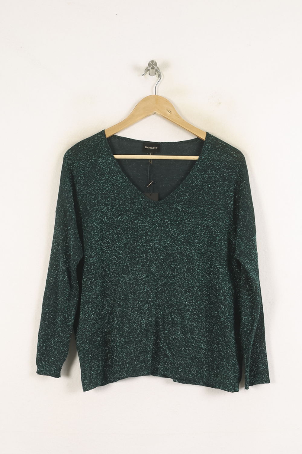 Pull Vert - Taille S/36 de la marque Bérénice | PARAD73290 - Vendu par Paradigme - Image 2