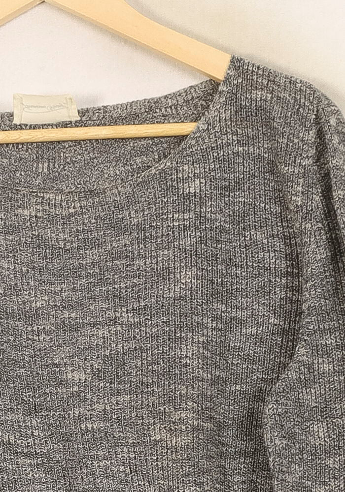 Pull Gris - Taille M/38 de la marque American Vintage | PARAD51887 - Vendu par Paradigme - Image 3