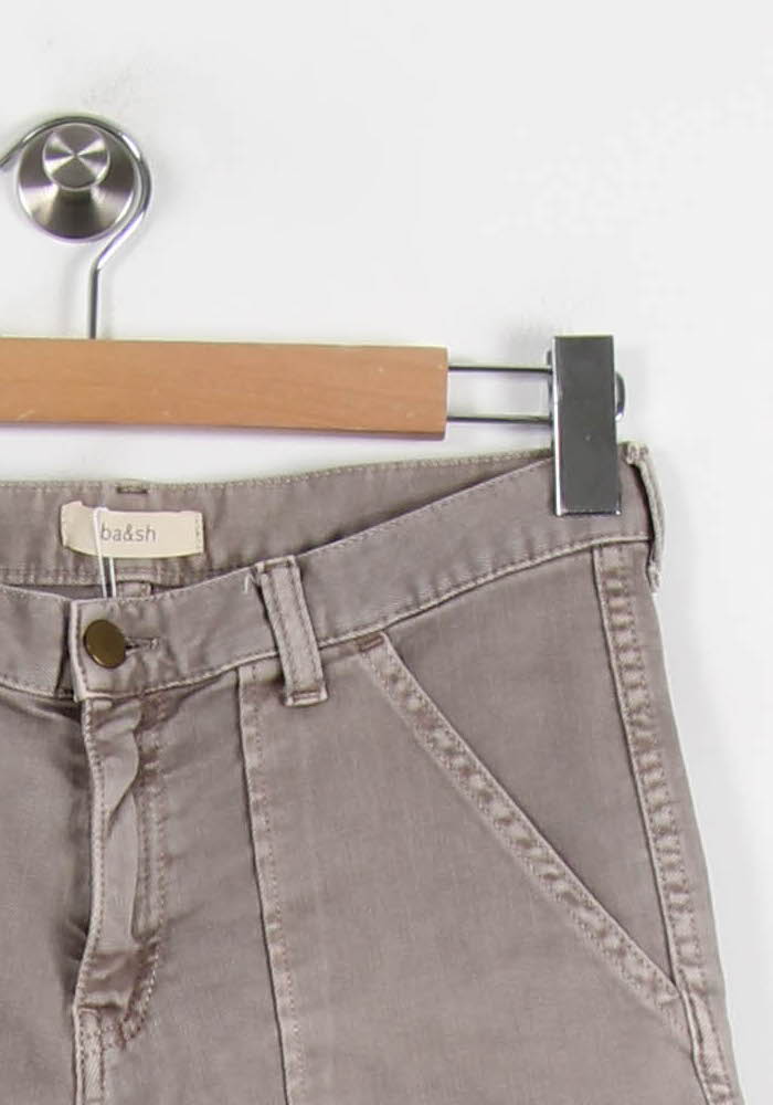 Jean Marron - Taille XS/34 de la marque ba&sh | PARAD66914 - Vendu par Paradigme - Image 3