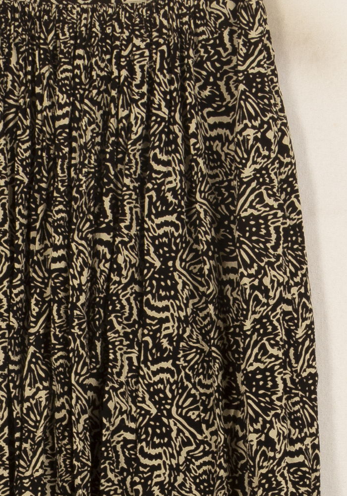Jupe Longue Noire et Beige - Taille S/36 de la marque ba&sh | PARAD53940 - Vendu par Paradigme - Image 3