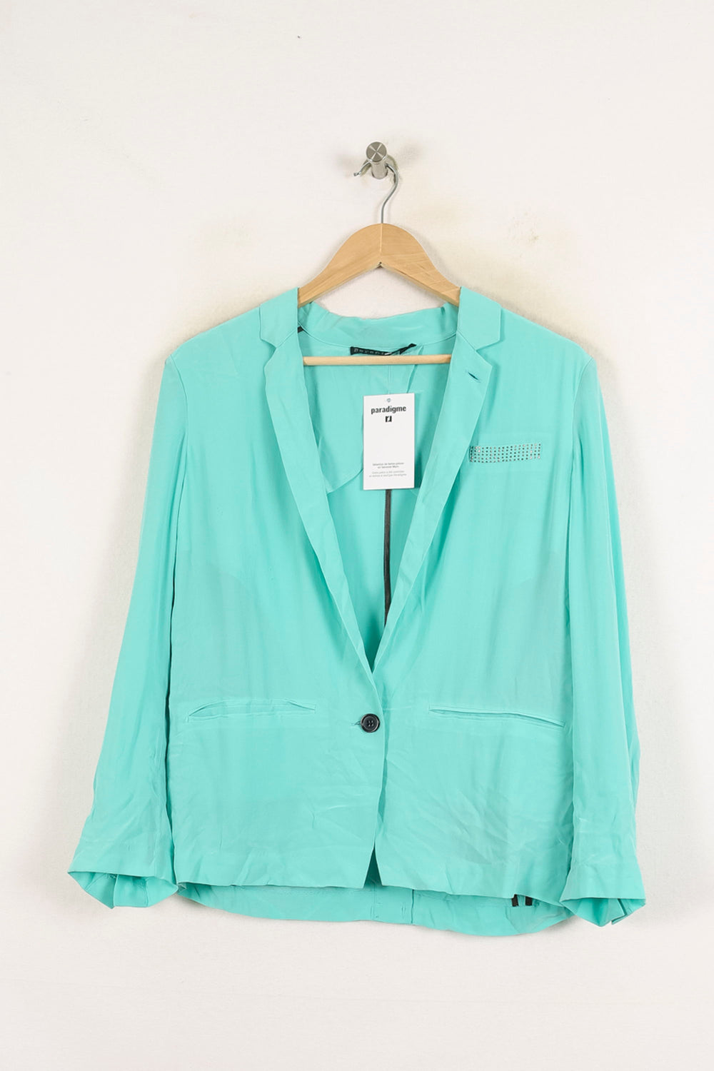 Blazer Bleu - Taille S/36 de la marque Bérénice | PARAD72749 - Vendu par Paradigme - Image 2