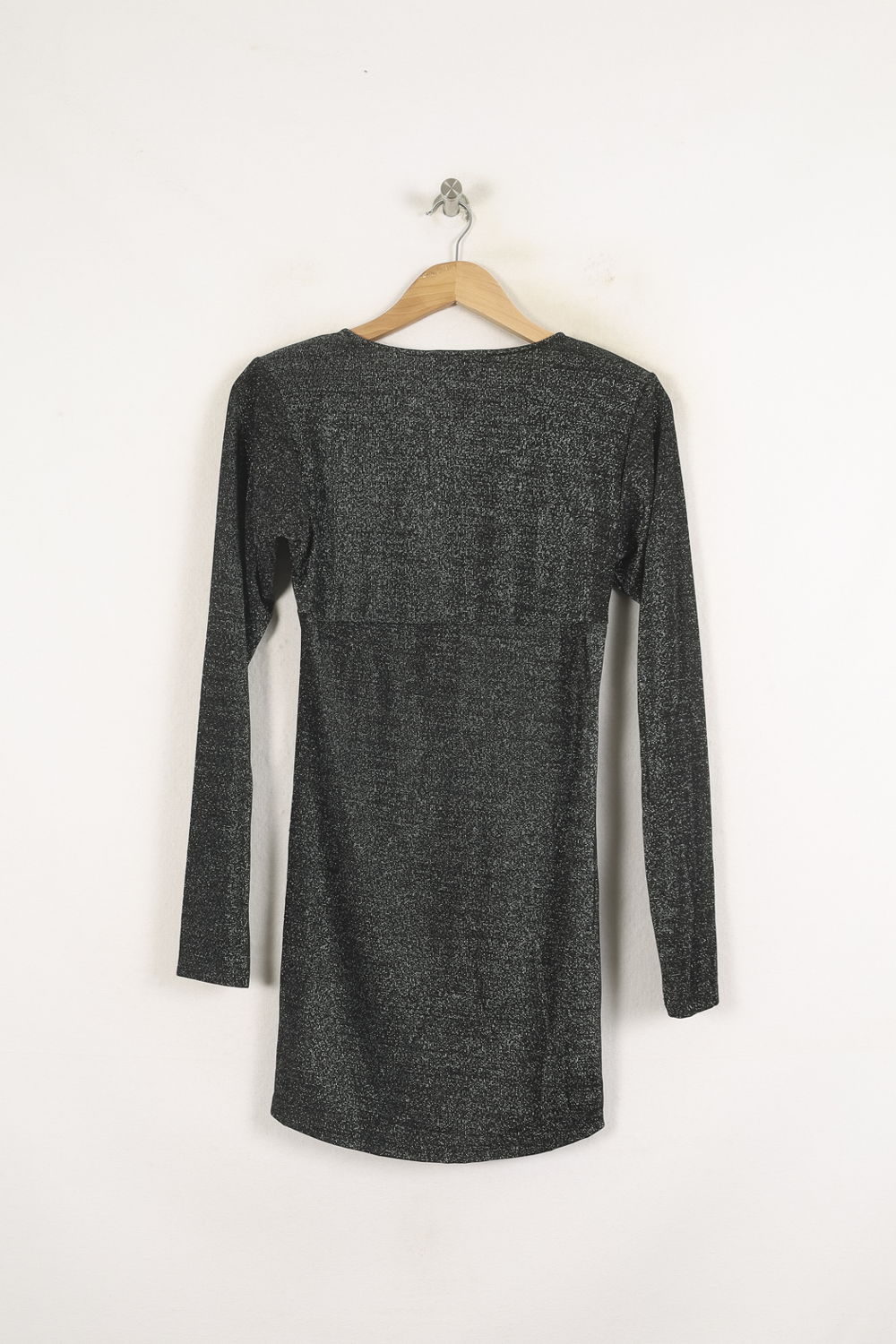 Robe Drappée Noire - Taille S/36 de la marque Bérénice | PARAD73312 - Vendu par Paradigme - Image 4