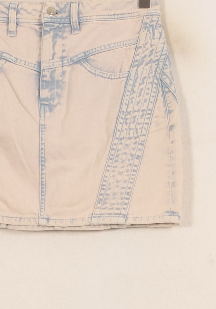 Jupe Courte Bleu et Blanc - Taille S/36 de la marque IRO | PARAD63993 - Vendu par Paradigme - Image 3