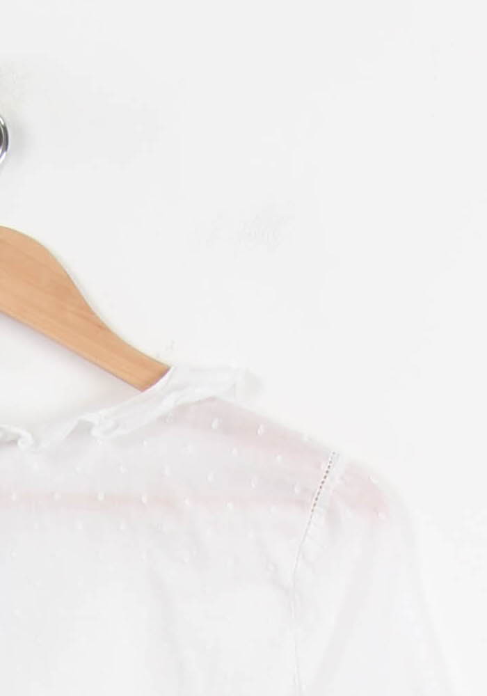 Blouse Blanche - Taille S/36 de la marque Sézane | PARAD26817 - Vendu par Paradigme - Image 3