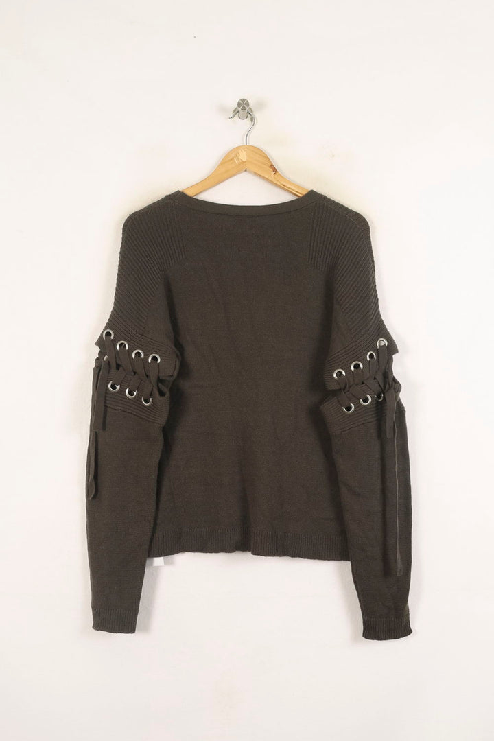 Pull Vert - Taille S/36 de la marque Bérénice | PARAD73289 - Vendu par Paradigme - Image 4