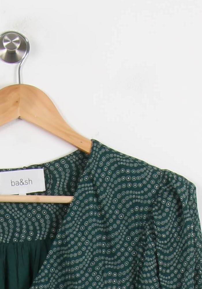 Robe courte verte - Taille L/40 de la marque ba&sh | PARAD46319 - Vendu par Paradigme - Image 3