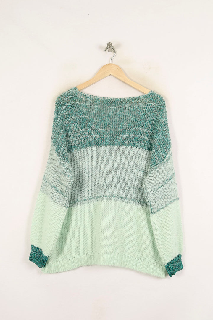 Pull Vert - Taille L/40 de la marque Imprevu | PARAD73207 - Vendu par Paradigme - Image 4