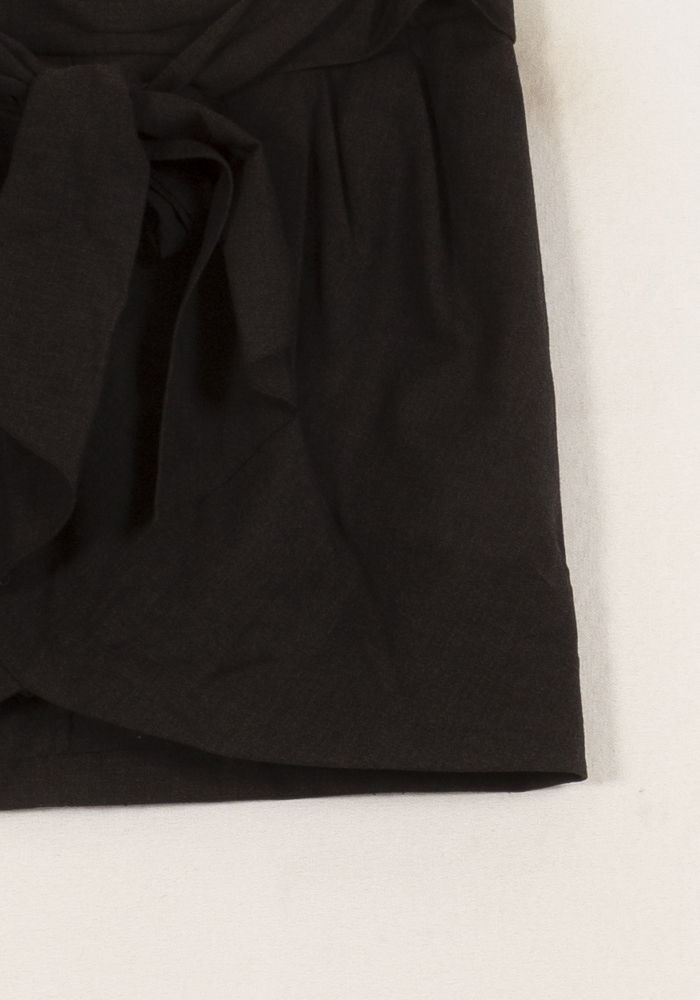 Jupe Courte Grise - Taille L/40 de la marque Isabel Marant | PARAD65021 - Vendu par Paradigme - Image 3