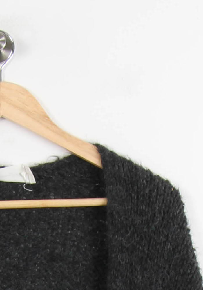 Cardigan Gris - Taille L/40 de la marque American Vintage | PARAD66979 - Vendu par Paradigme - Image 3