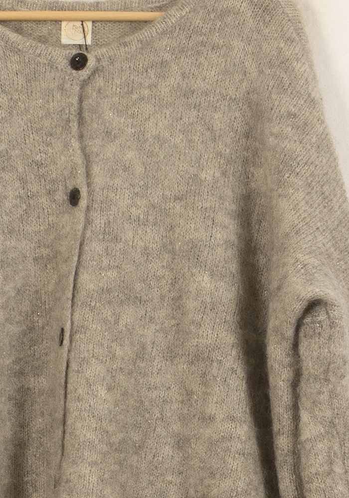 Cardigan Gris - Taille M/38 de la marque Des petits hauts | PARAD45940 - Vendu par Paradigme - Image 3