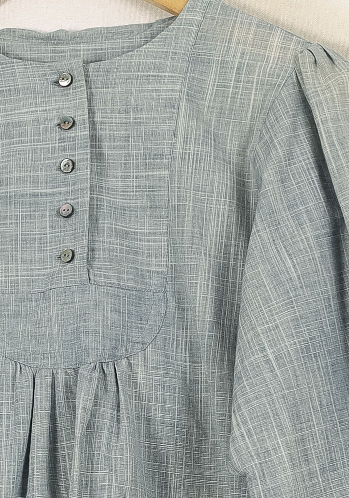 Blouse Bleue - Taille S/36 de la marque Ines de la Fressange Paris | PARAD67919 - Vendu par Paradigme - Image 3