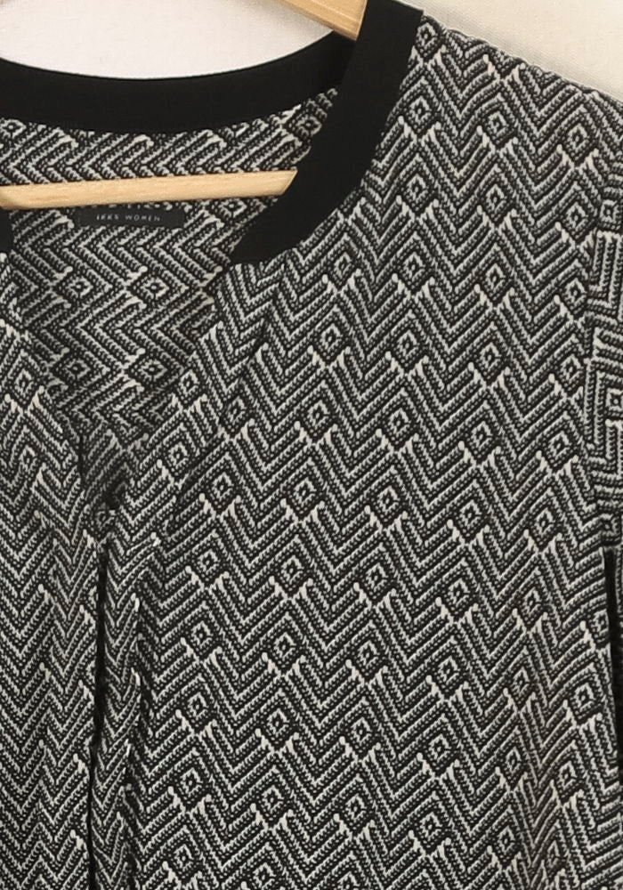 Blouse Noire et Blanche - Taille XL/42 de la marque IKKS | PARAD52741 - Vendu par Paradigme - Image 3