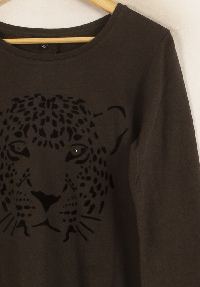 Sweat Vert Foncé - Taille XL/42 de la marque Caroll | PARAD44921 - Vendu par Paradigme - Image 3