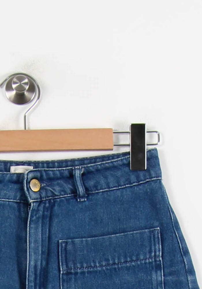 Short en Jean Bleu - Taille M/38 de la marque Des petits hauts | PARAD69481 - Vendu par Paradigme - Image 3
