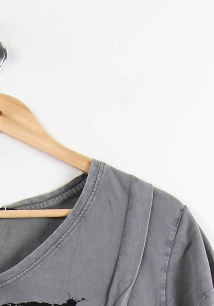 Tee-shirt Gris - Taille S/36 de la marque IKKS | PARAD66546 - Vendu par Paradigme - Image 3