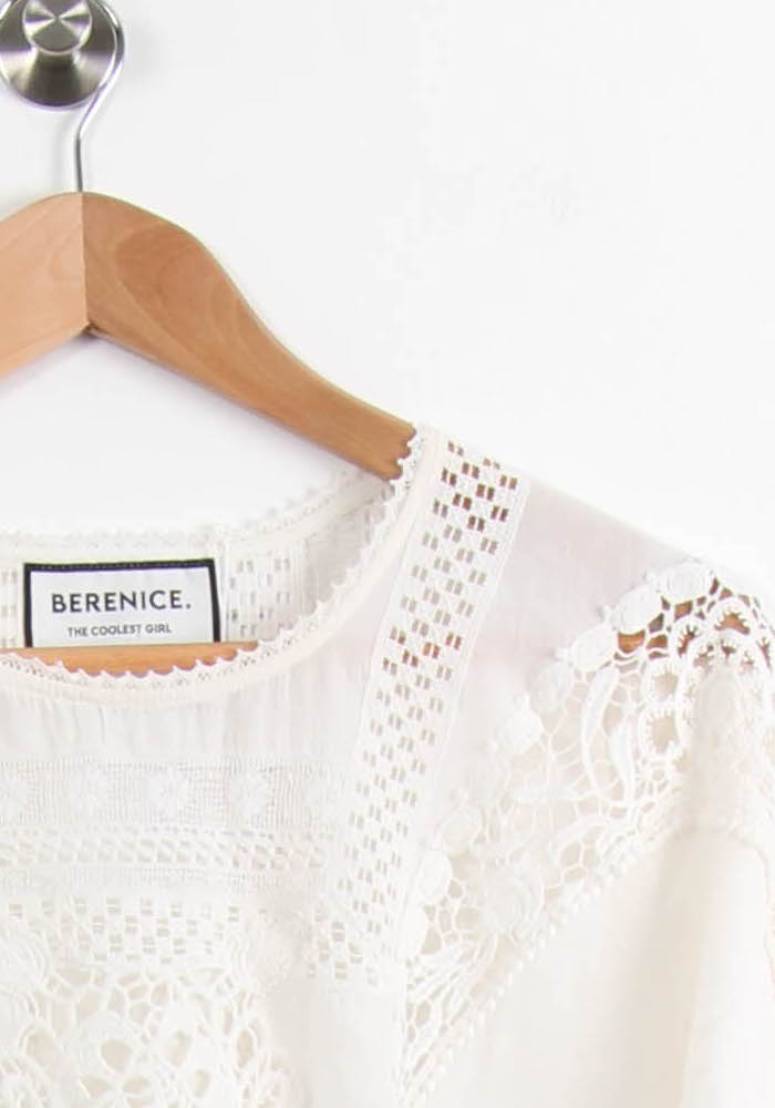 Blouse Beige - Taille S/36 de la marque Bérénice | PARAD64920 - Vendu par Paradigme - Image 3
